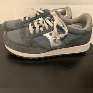 Saucony Blue and Gray Athletic Shoes